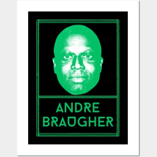 Andre braugher\\vintage fan art Posters and Art